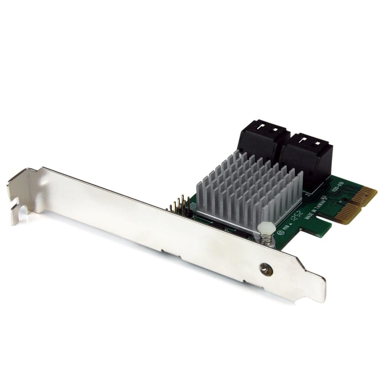 StarTech.com Carte contrôleur PCI E x2 4 ports SATA III avec fonction HyperDuo - vue 2
