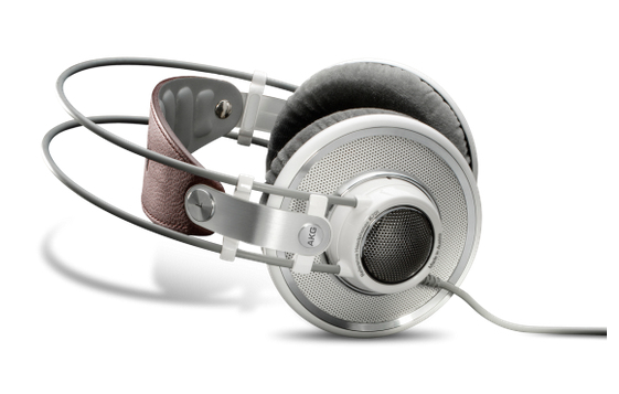 AKG K 701 Écouteurs Avec fil Arceau Musique Blanc, Marron