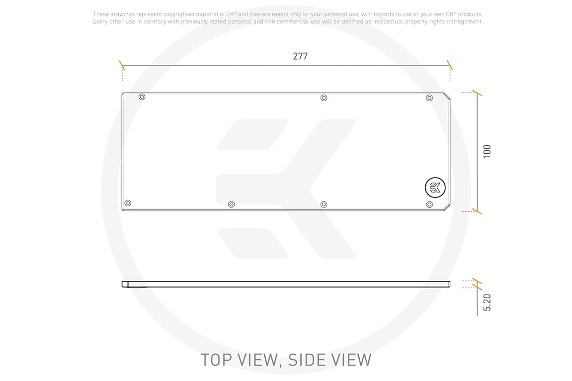 EK Water Blocks 3831109836583 pièce et accessoire pour systèmes de refroidissement d'ordinateurs Bloc d'eau Neuf - vue 2