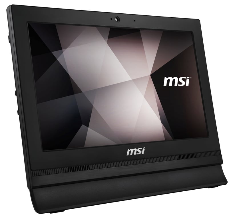 MSI Pro 16T 10M Intel® Celeron® 39 6 cm 15.6 1366 x 768 pixels Écran tactile PC All in One 4 Go DDR4 SDRAM SSD Wi Fi 5 802.11ac Neuf