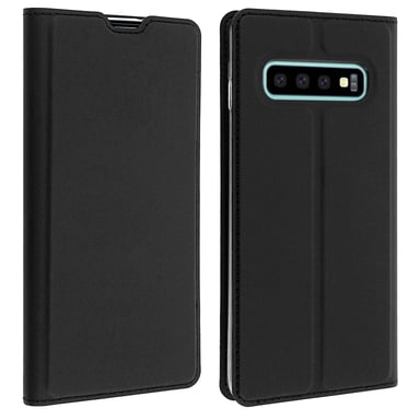 Funda Samsung Galaxy S10 cartera cierre magnético F. Soporte Dux Ducis – Negra