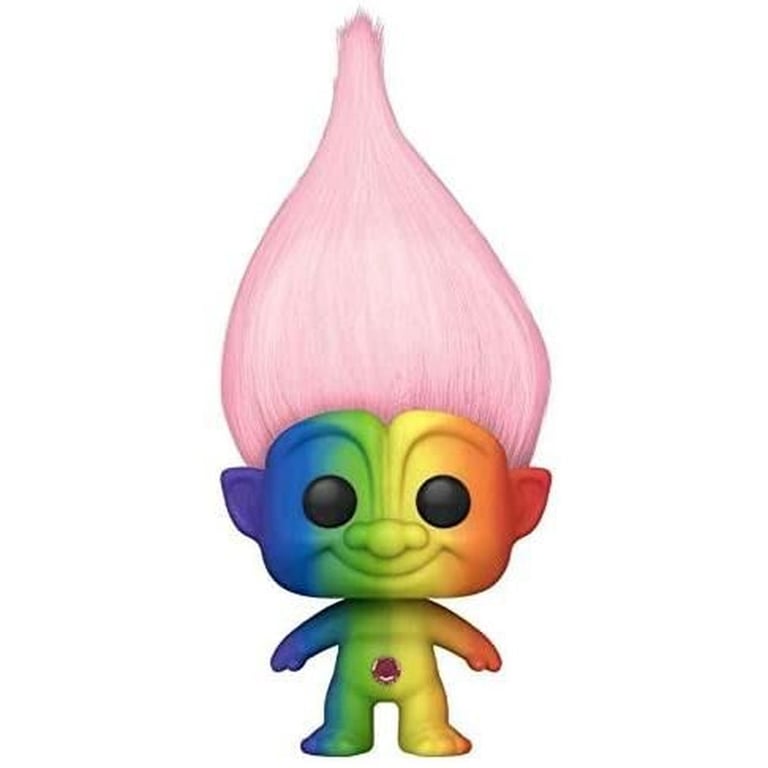 Figurine Funko Pop Trolls Rainbow Cheveux Roses Édition Limitée Vinyle - vue 3