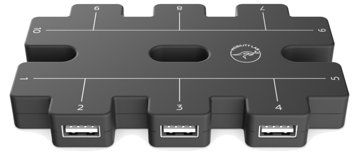 MOBILITY LAB - Hub USB - 10 Ports USB 2.0