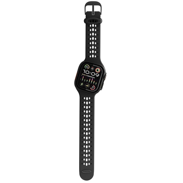 Decoded Ares O Watch Band Bande Noir Silicone