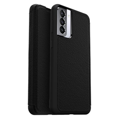 OtterBox Strada Folio Series pour Samsung Galaxy S21+ 5G, noir Samsung Galaxy S21+ 5G