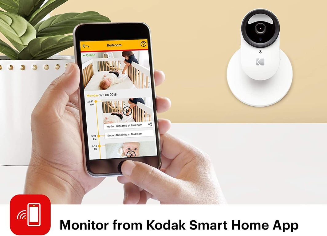 Kodak Caméra Bébé Cherish C120 Zoom à Distance - vue 4