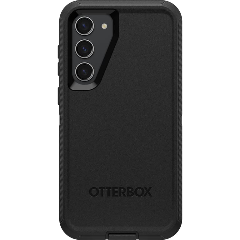 OtterBox Defender Coque pour Galaxy S23+ , Antichoc, anti-chute, ultra-robuste, coque de protection, supporte 4x plus de chutes que la norme militaire, Noir