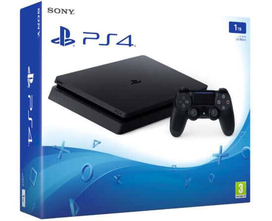 Playstation 4 Slim (1To) noire (PS4)