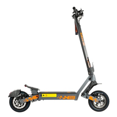 Scooter Eléctrico G2 (2025) | Velocidad Máx 45 km/h | Autonomía 55 km | Motor 800W | Batería 48V 15Ah | Neumáticos de 10 Pulgadas | Negro