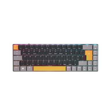 CHERRY MX-LP 2.1 Compact Wireless clavier Gaming RF sans fil + Bluetooth QWERTZ Allemand Noir