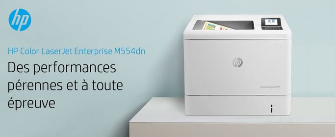 HP Color LaserJet Enterprise Impresora M554dn, Estampado, Impresión desde USB frontal; Impresión a dos caras