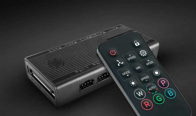 Mars Gaming MFSI4KIT sistema de refrigeración para ordenador Carcasa del ordenador Ventilador 12 cm Negro