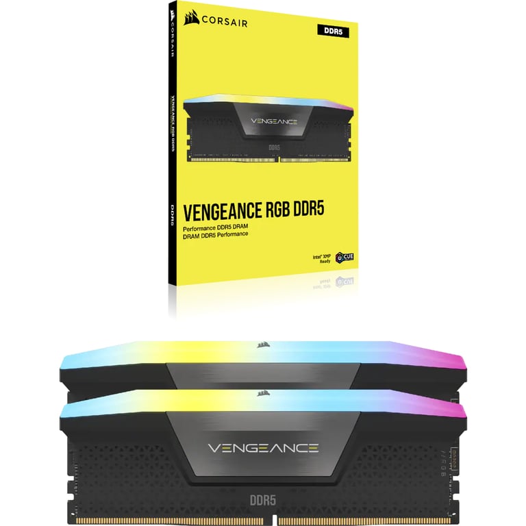 Corsair Vengeance RGB DDR5 2 x 6600 MHz CL32 - vue 4