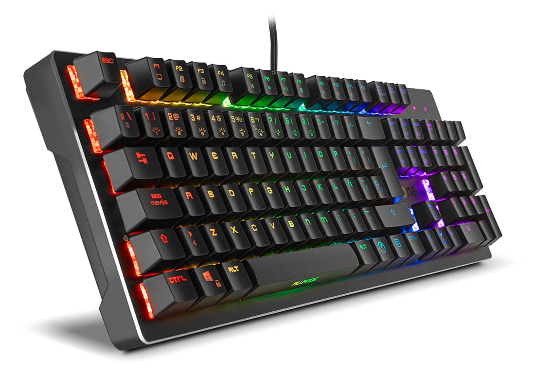 Ozone Alliance clavier Jouer USB QWERTY Espagnole Neuf - vue 2