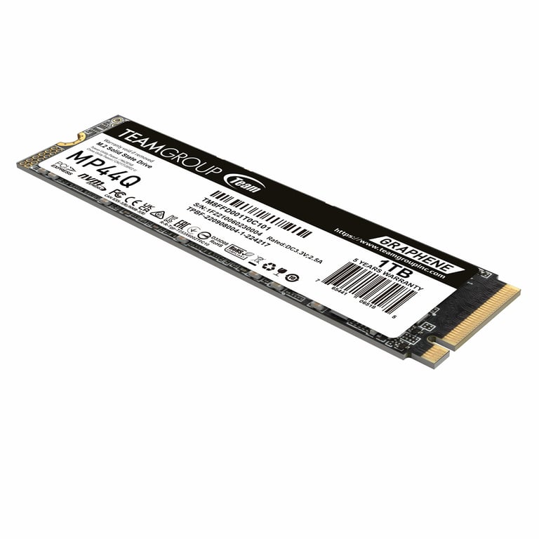 Team Group MP44Q .2 PCI Express 4.0 NVMe QLC 3D NAND Neuf - vue 3