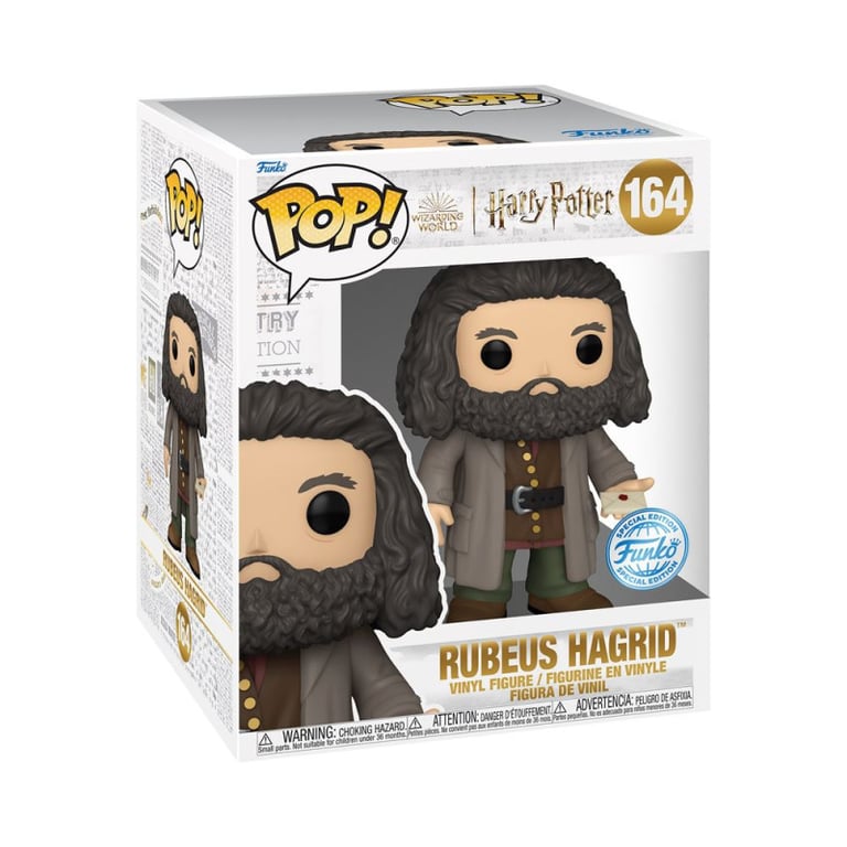 Figurine Funko Pop Harry Potter Rubeus Hagrid with Letter - vue 2