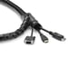 StarTech.com Gaine spirale range-câble Noir - 2,5 m - Diamètre de 45 mm