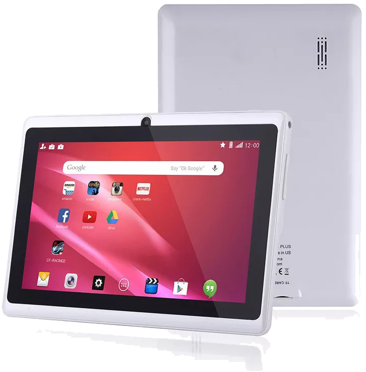 Tablette Tactile 7' Android 6.0 HD Double Caméra 48 Go Blanc Plastique YONIS