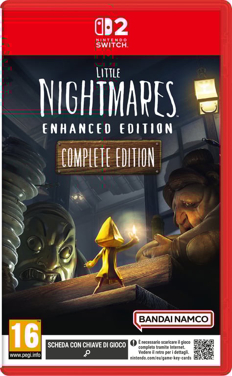 BANDAI NAMCO Entertainment Little Nightmares Enhanced Edition Complete Edition (Nintendo Switch 2) Complet Allemand, Anglais, Espagnol, Français, Italien, Japonais, Coréen, Portugais, Russe - Neuf