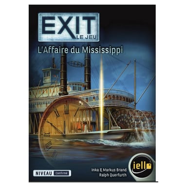 Jeu de société EXIT : L'affaire du Mississippi - Évasion immersive