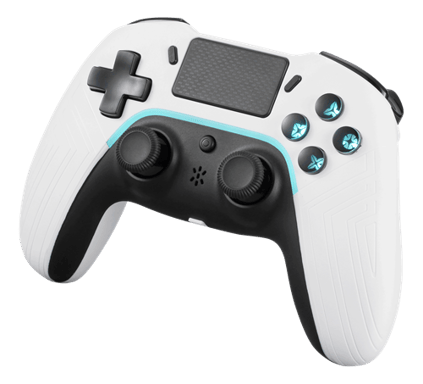 DELTACO GAMING - Manette bluetooth pour PS4/PC/Android/iOS - Blanche