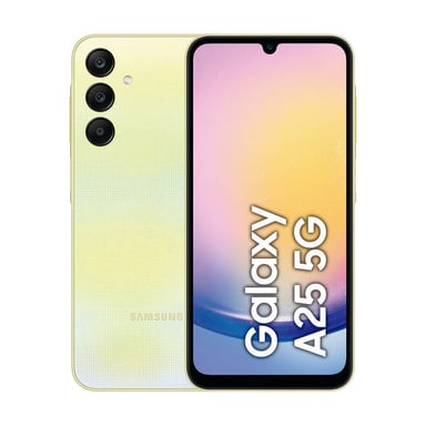Galaxy A25 (5G) 256GB, Amarillo, Desbloqueado
