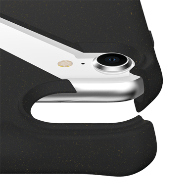 Custodia rinforzata iPhone SE 2022/SE/8/7/6S/6 Feronia Bio Terra Black Itskins