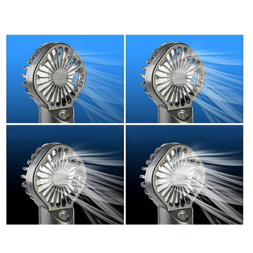 Ventilateur nomade Pearl Rechargeable Brumisateur 4 vitesses 20 ml réservoir - vue 3