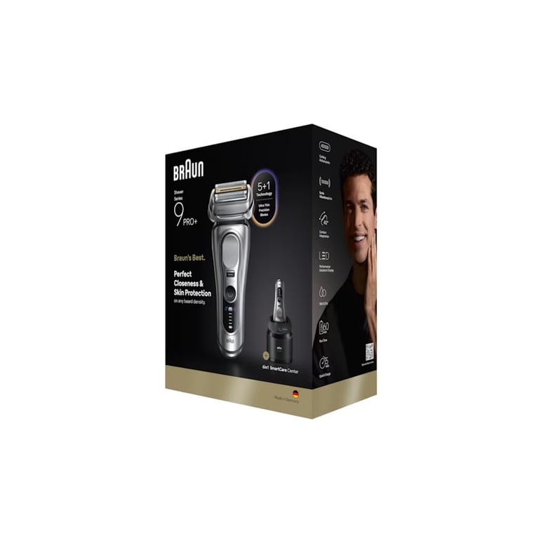 Rasoir Électrique Braun Series 9 Pro+ 9667cc – Autonomie 60 min, Étanche - vue 3