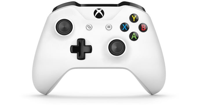 Microsoft Xbox Wireless Controller Blanc Bluetooth Manette de jeu Analogique/Numérique PC, Xbox One, Xbox One S, Xbox One X