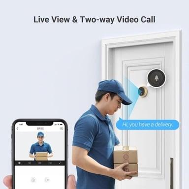 EZVIZ DP2C sistema de videoportero 2 MP 10,9 cm (4,3'') Plata