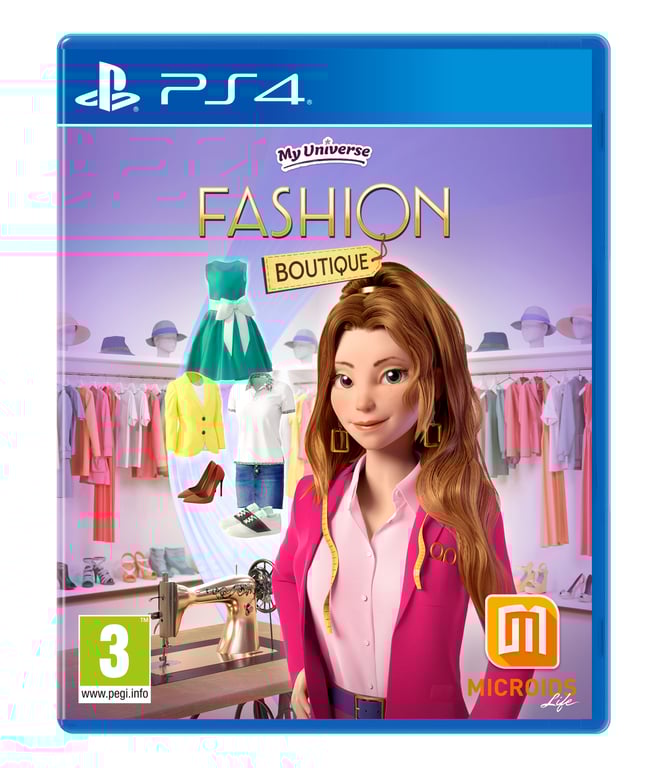 Microids My Universe : Fashion Boutique Standard Allemand Anglais Espagnol Français Italien PlayStation 4 Neuf - vue 1