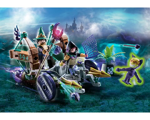 Playmobil Violet Vale - Veicolo a catapulta