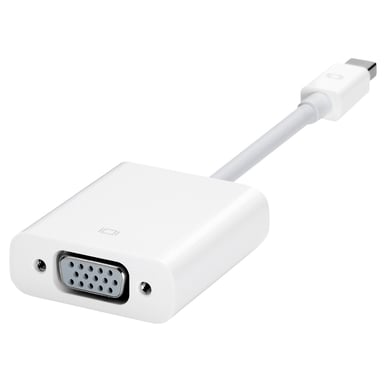 Apple MB572Z/B adaptador de cable de vídeo VGA (D-Sub) Mini DisplayPort Blanco