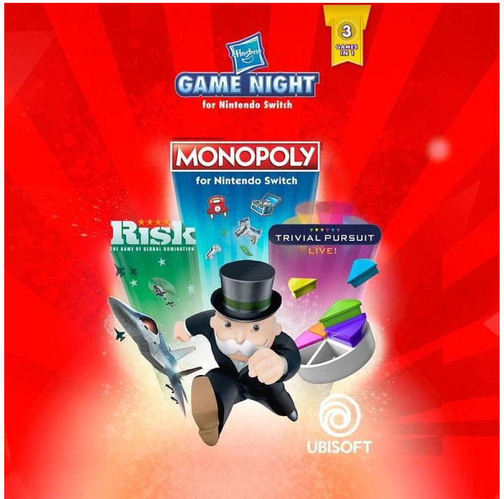 Hasbro Game Night Jeu Switch (Code dans la boite)