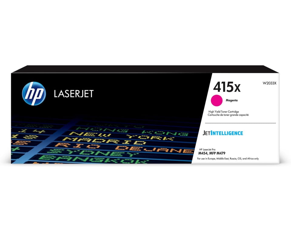HP 415X Magenta LaserJet Toner Cartridge - Neuf