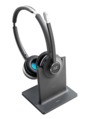 Cisco 562 Casque Sans fil Arceau Bureau/Centre d'appels USB Type-A Noir, Gris