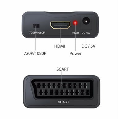 Conversor Scart a HDMI 1080p