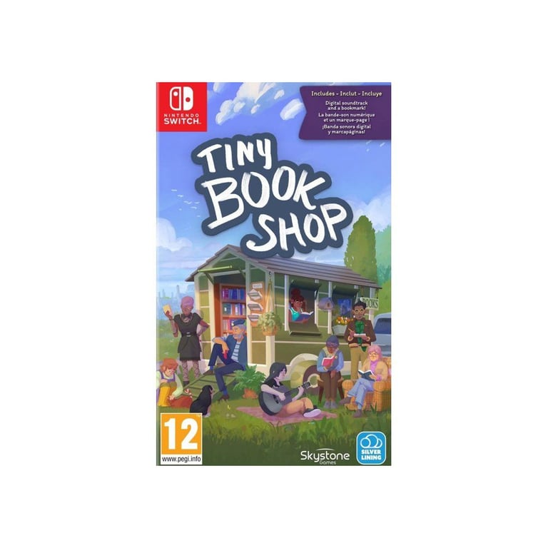 Jeu Nintendo Switch Silver Lining Tiny Bookshop Simulation et gestion narrative - Neuf