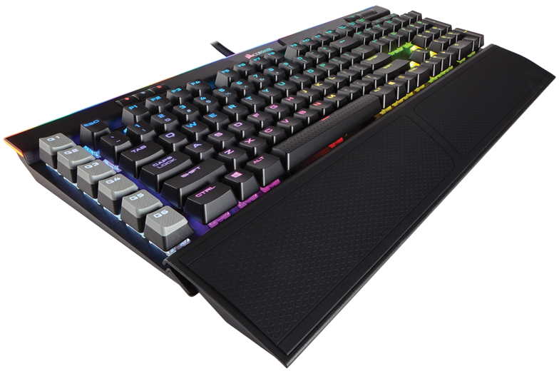 Corsair K95 RGB PLATINUM clavier USB Belge Noir