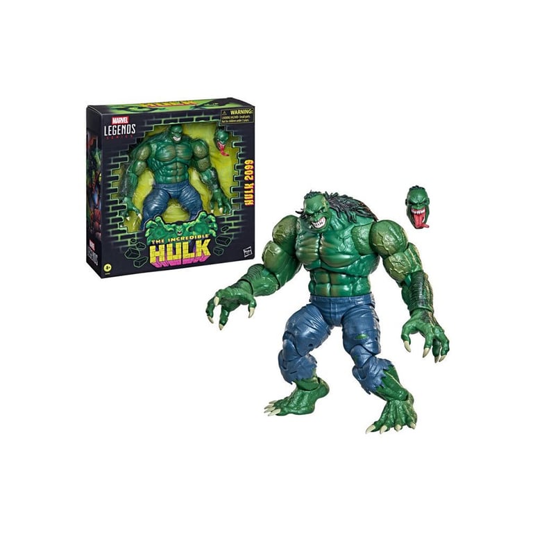 Figurine Hulk 2099 à léchelle 15 cm inspirée des bandes dessinées Hulk 2099 Figurine de collection Marvel Legends Series dès - vue 2