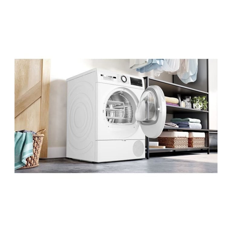 Sèche linge Pompe à chaleur BOSCH Série 6 WQG133DTFR 8 kg Induction 60 cm Classe A++ - vue 6