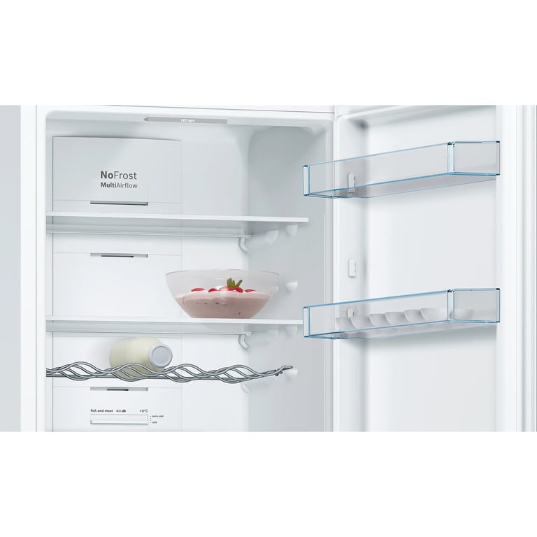 Réfrigérateur Combiné Bosch KGN36VWDB No Frost 186 cm 326 D - vue 4