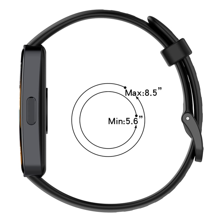 Bracelet de montre pour Huawei Band 8 en TPU respirant Neuf - vue 2