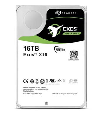 Seagate Exos X16 3,5'' 16000 GB Serial ATA III