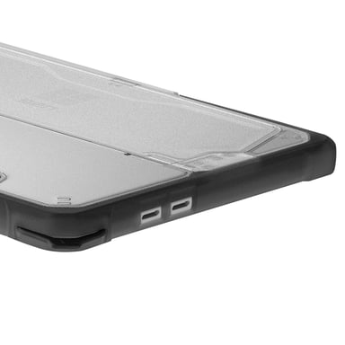 Coque pour Microsoft Surface 12 Pro Plyo avec Support et Porte-stylet Transparent