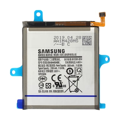 Samsung Galaxy A40 3020mAh batteria interna originale EB-BA405ABE Bianco