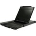 StarTech.com Console KVM a doppio binario HD 1080p - Switch/Console KVM HD VGA a porta singola - Monitor LCD/console a rack - Cassetto per rack server