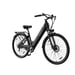 Bicicleta eléctrica Velopro C1 con batería de 36 V y 13 Ah y transmisión Shimano de 7 velocidades - negra