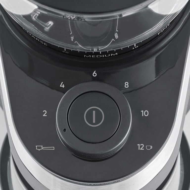 Severin KM 3880 appareil à moudre le café 140 W Noir, Acier inoxydable - Neuf